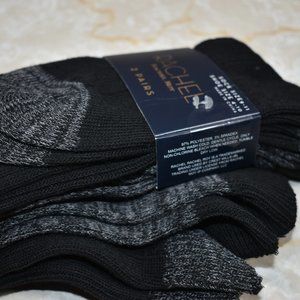 Rachel Roy 2 pair Tall Heavy Knit Socks New
